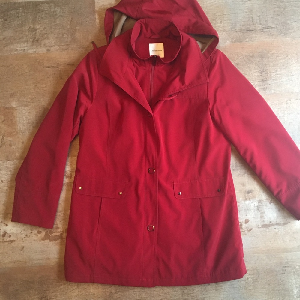 Croft and Barrow  Cherry cranberry  red jacket